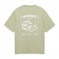 CAFE DU CYCLISTE Anne Cotton TShirt - Puddle