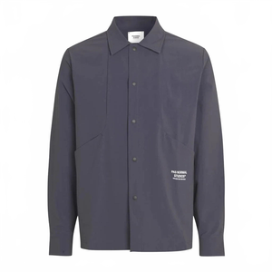 PAS NORMAL STUDIOS OffRace Tech Overshirt - Steel