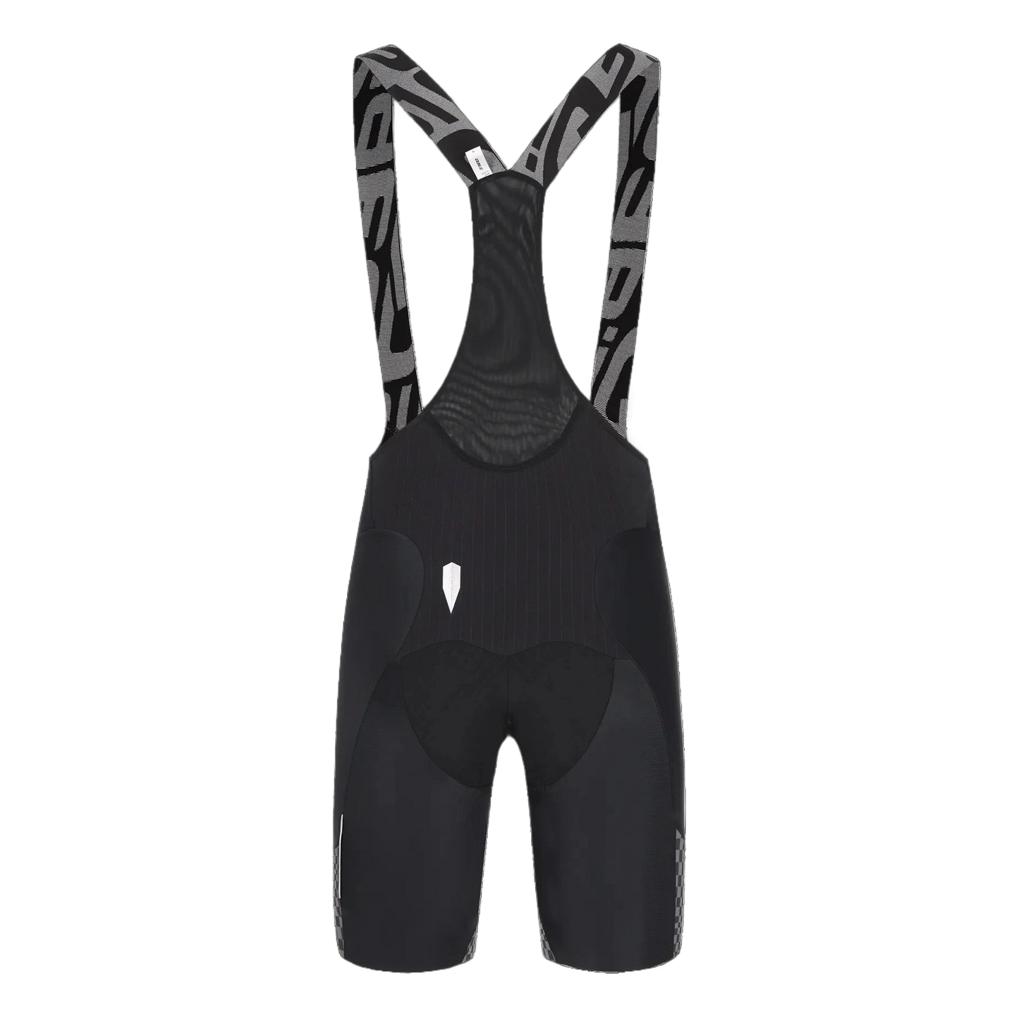 Q36.5 Gregarius Pro Bib Shorts - Check Grey