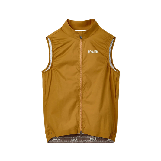 PEDALED Element Waterproof Vest - Mustard