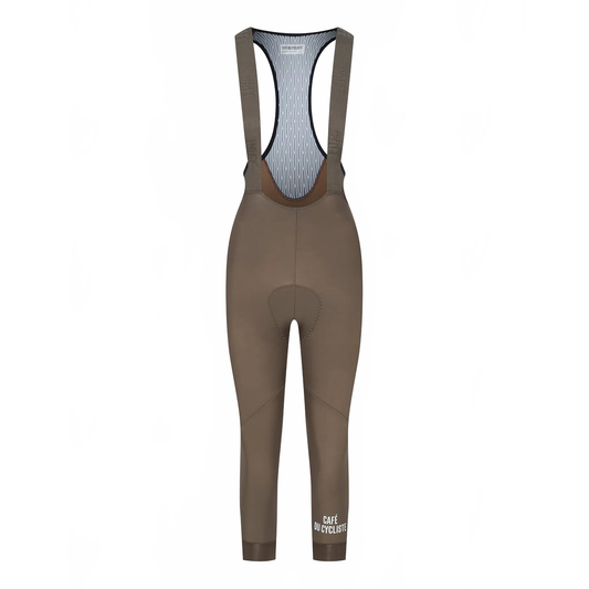 CAFE DU CYCLISTE Marie V2 Winter Women Bib Tights - Carob