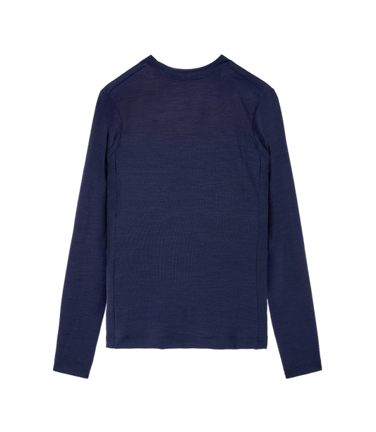 PEDALED Women's Element Merino Base Layer - Dark Navy