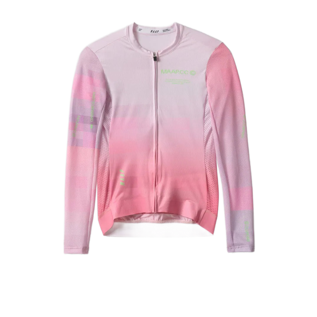 MAAP Blur Pro Air 3.0 Women Long Sleeve Jersey - Rosa