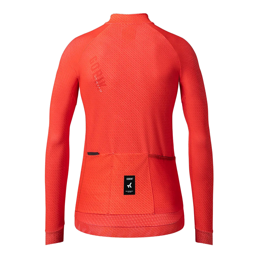 GOBIK Hyder Women Long Sleeve Jersey - Vermilion