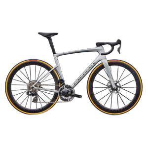 SWorks Tarmac SL9 Complete Road Bike SRAM RED AXS - Sildst/Spctflr/Chrm