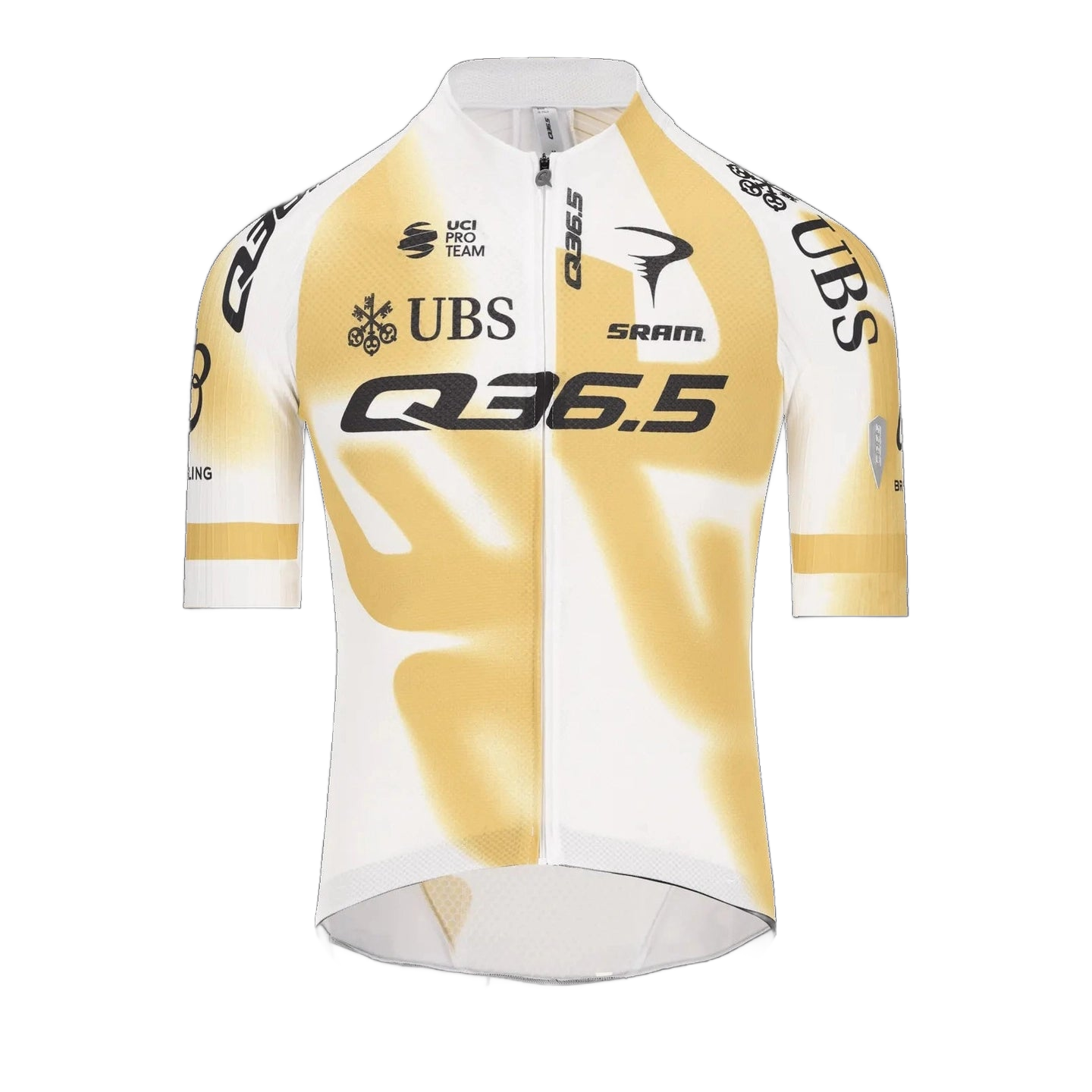 Q36.5 Gregarius Q36.5 Pro Team Off-Road Jersey Gold-White