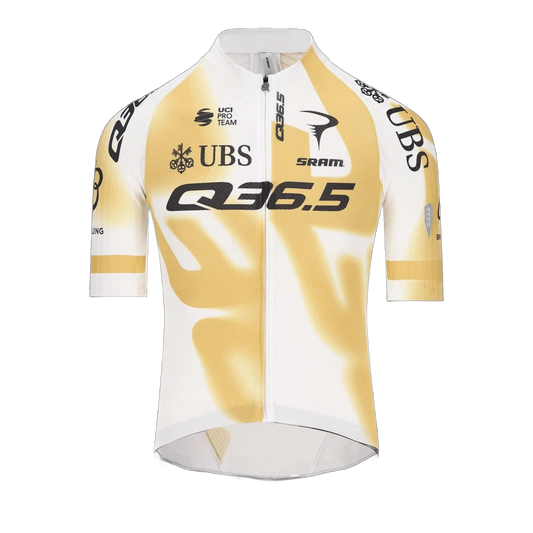 Q36.5 Gregarius Q36.5 Pro Team Off-Road Jersey Gold-White