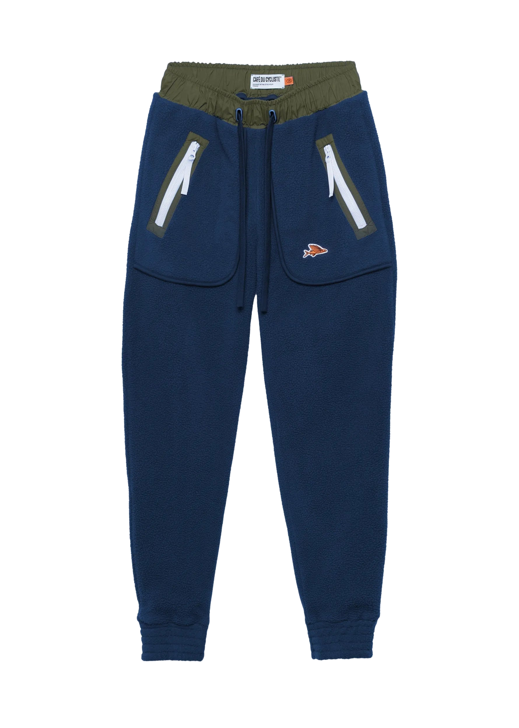 CAFE DU CYCLISTE Henriette Track Pants - Navy