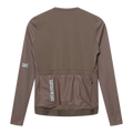 CAFE DU CYCLISTE Andrea Women Super Light LS Jersey - Carob