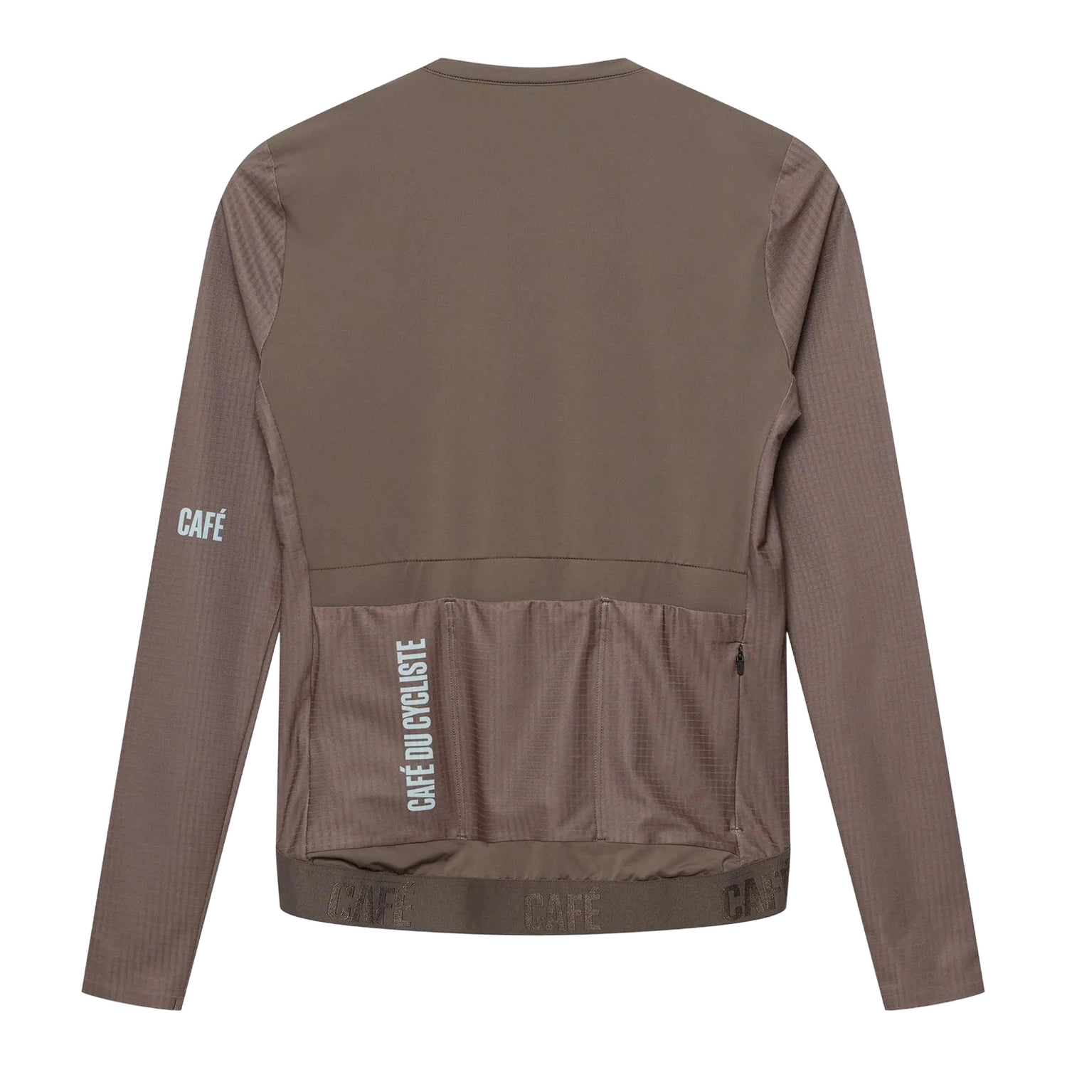 CAFE DU CYCLISTE Andrea Women Super Light LS Jersey - Carob