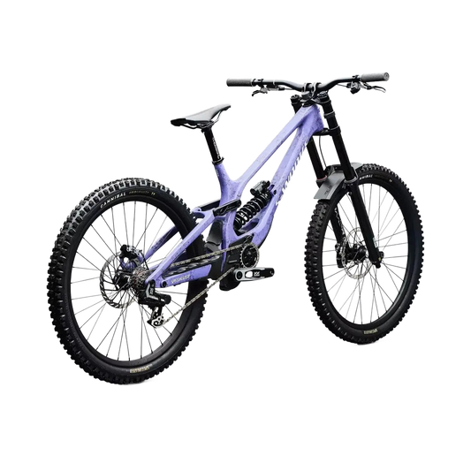 SPECIALIZED S-Works Demo 11 - Satin / Powder Indigo Tint / Black Tint Carbon / White