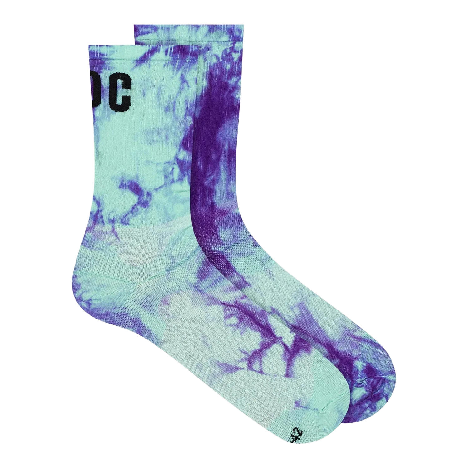 CAFÉ DU CYCLISTE Tie Dye Socks - Topologie