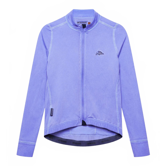 CAFE DU CYCLISTE Charlie Long Sleeve Brushed Women Jersey - Cold Dye Verbena