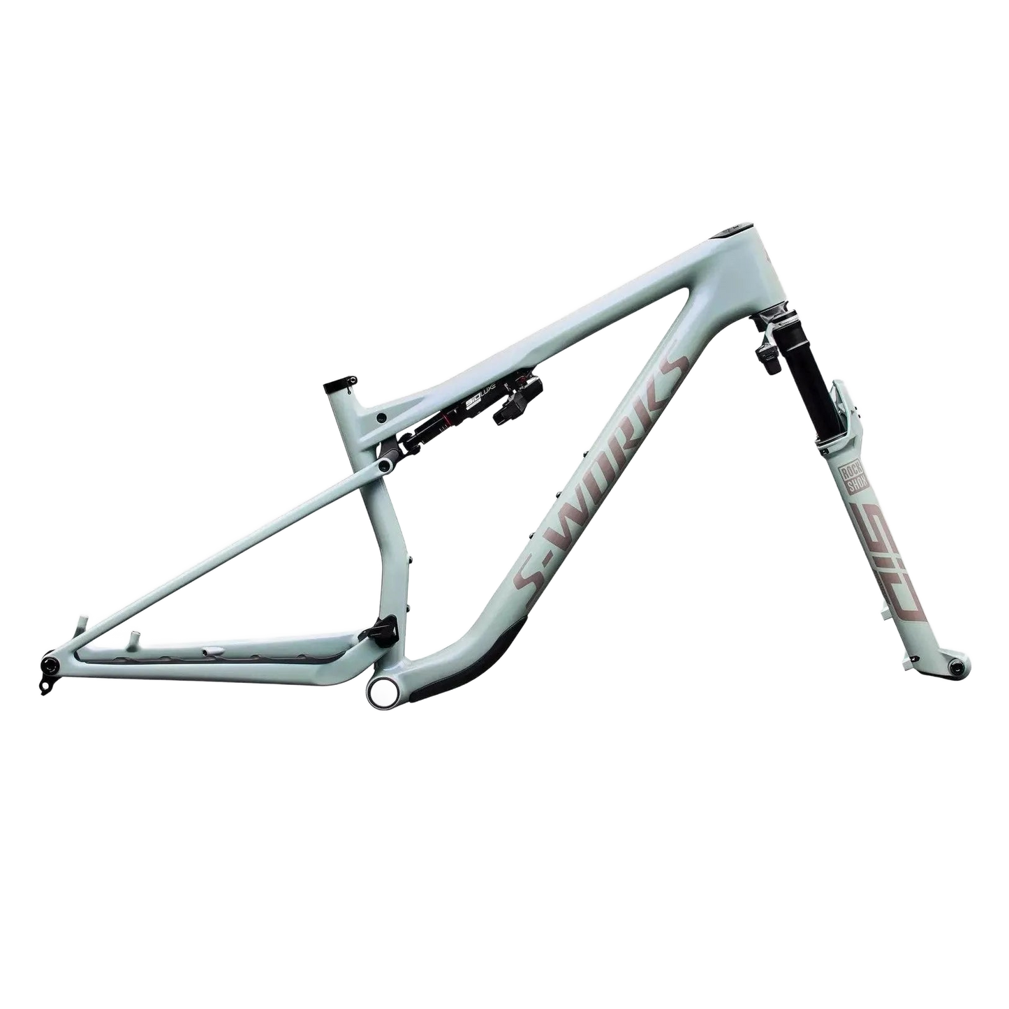 SPECIALIZED Conjunto de cuadro S-Works Epic 9 - Gloss Agave Grey / Violet Pearl / Desert Metallic