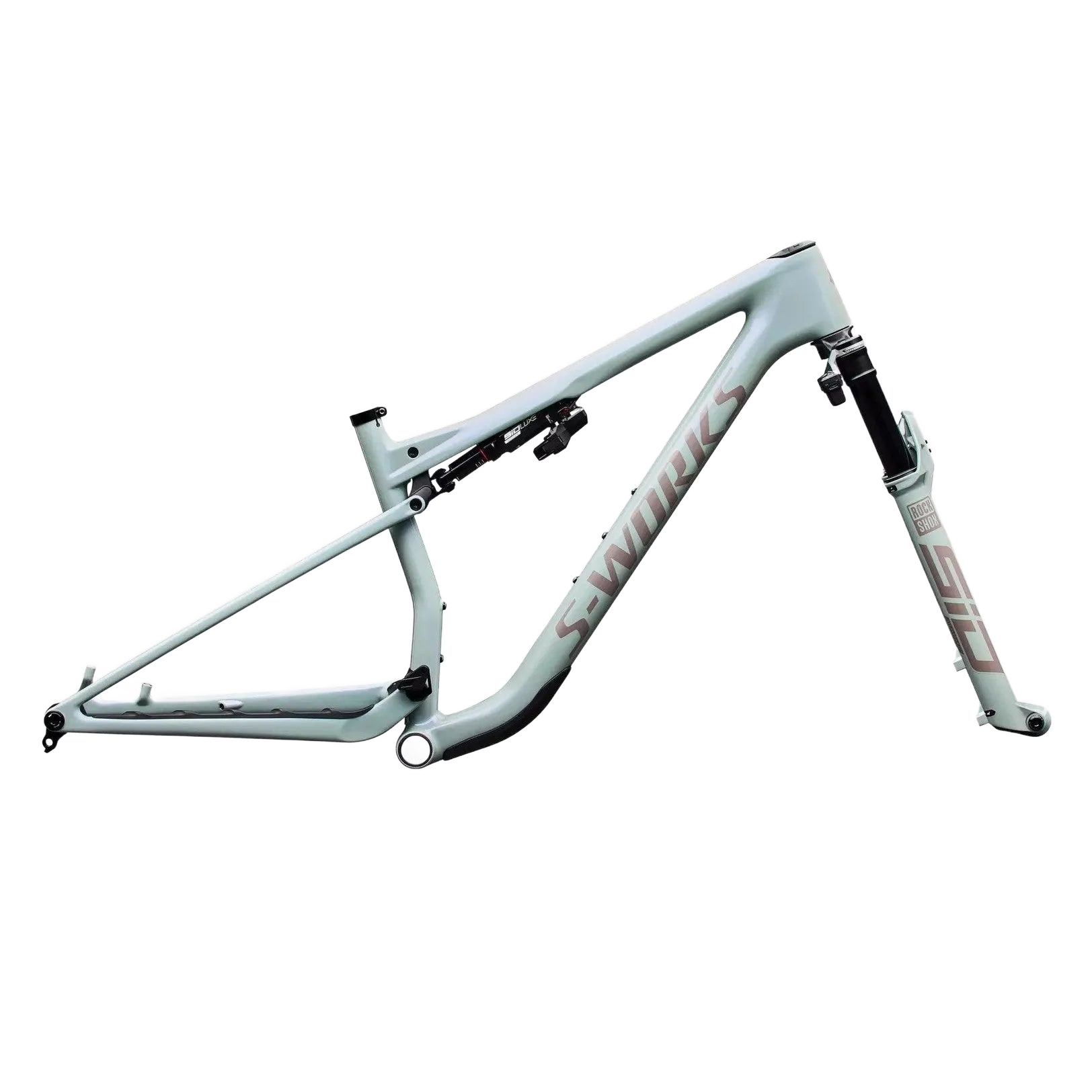 SPECIALIZED Conjunto de cuadro S-Works Epic 9 - Gloss Agave Grey / Violet Pearl / Desert Metallic