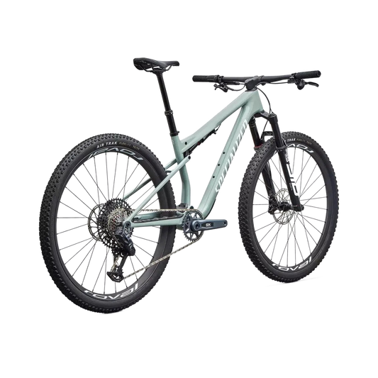 SPECIALIZED Epic 9 Expert Complete MTB - Gloss Agave Grey / Metallic White Silver