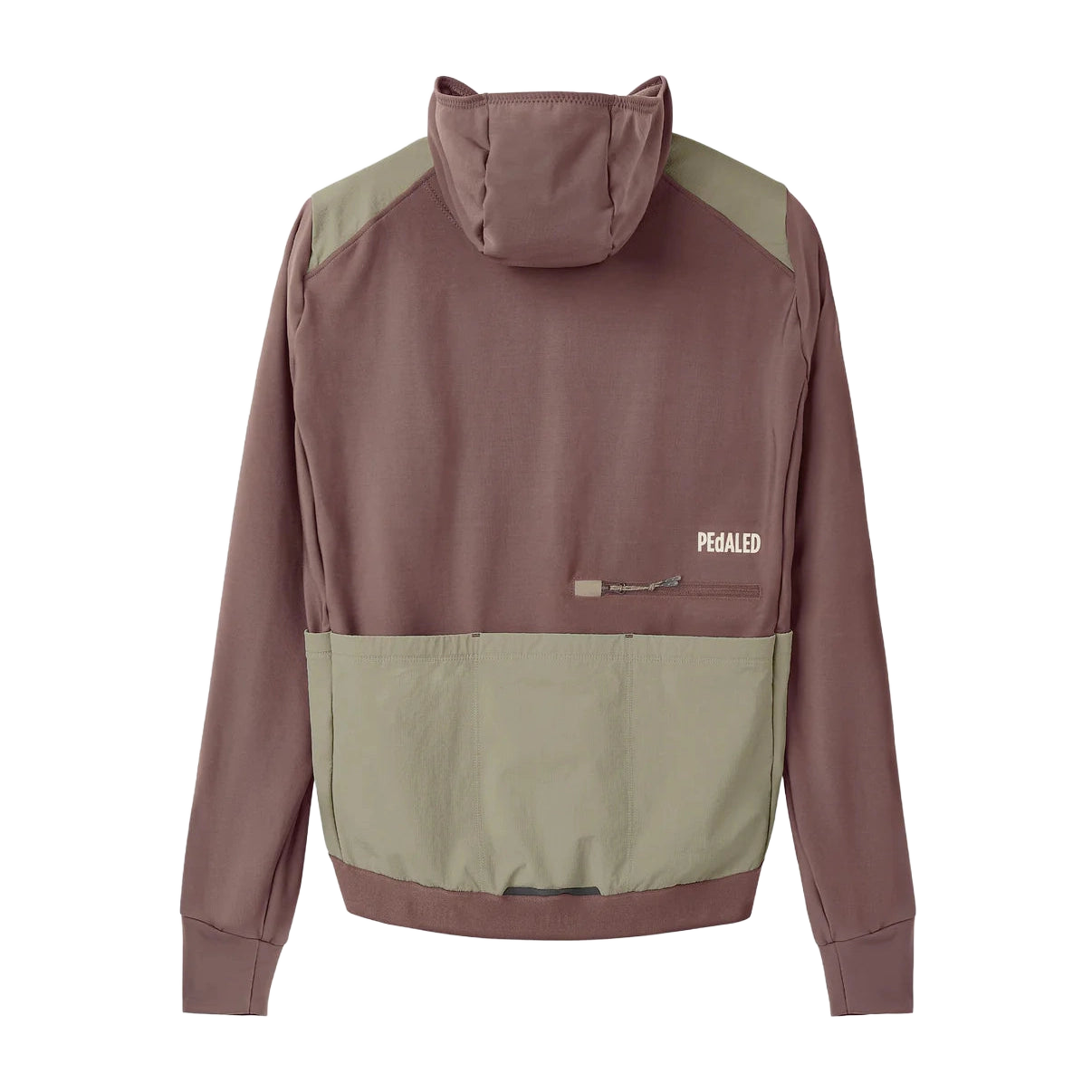 PEDALED Odyssey Hooded Long Sleeve Jersey - Brown