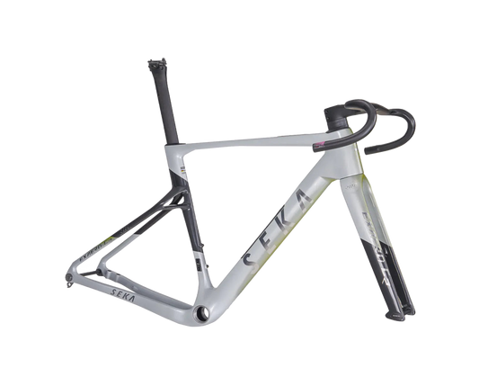SEKA ExAero GR RDC Gravel Frameset - Stardust Silver