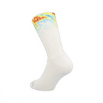 Q36.5 Dottore Aero 19 Socks Weathermap - White