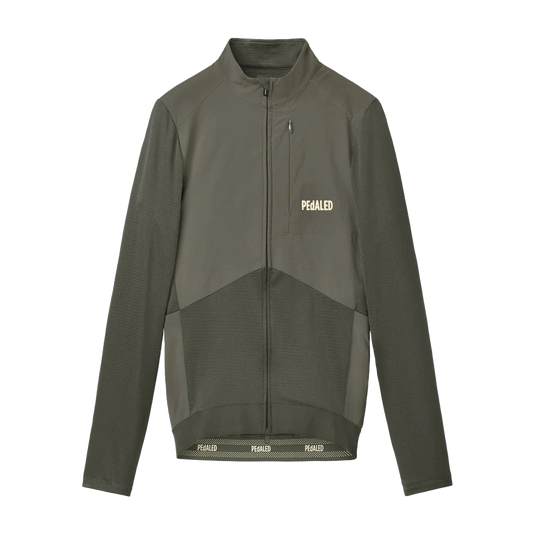 PEDALED Odyssey Windblock Merino Women Jersey - Grey Ink