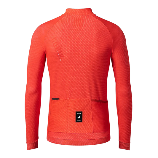 GOBIK Hyder Long Sleeve Jersey - Vermilion
