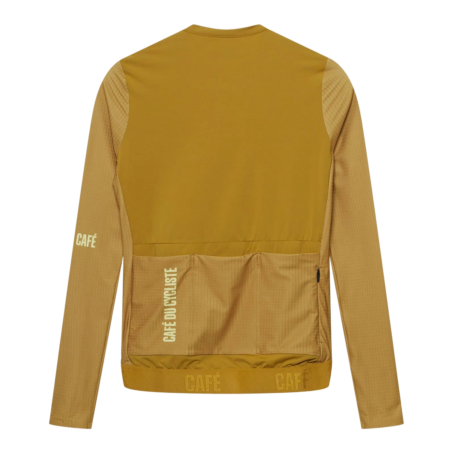CAFE DU CYCLISTE Andrea Women's LS Jersey - Golden Olive