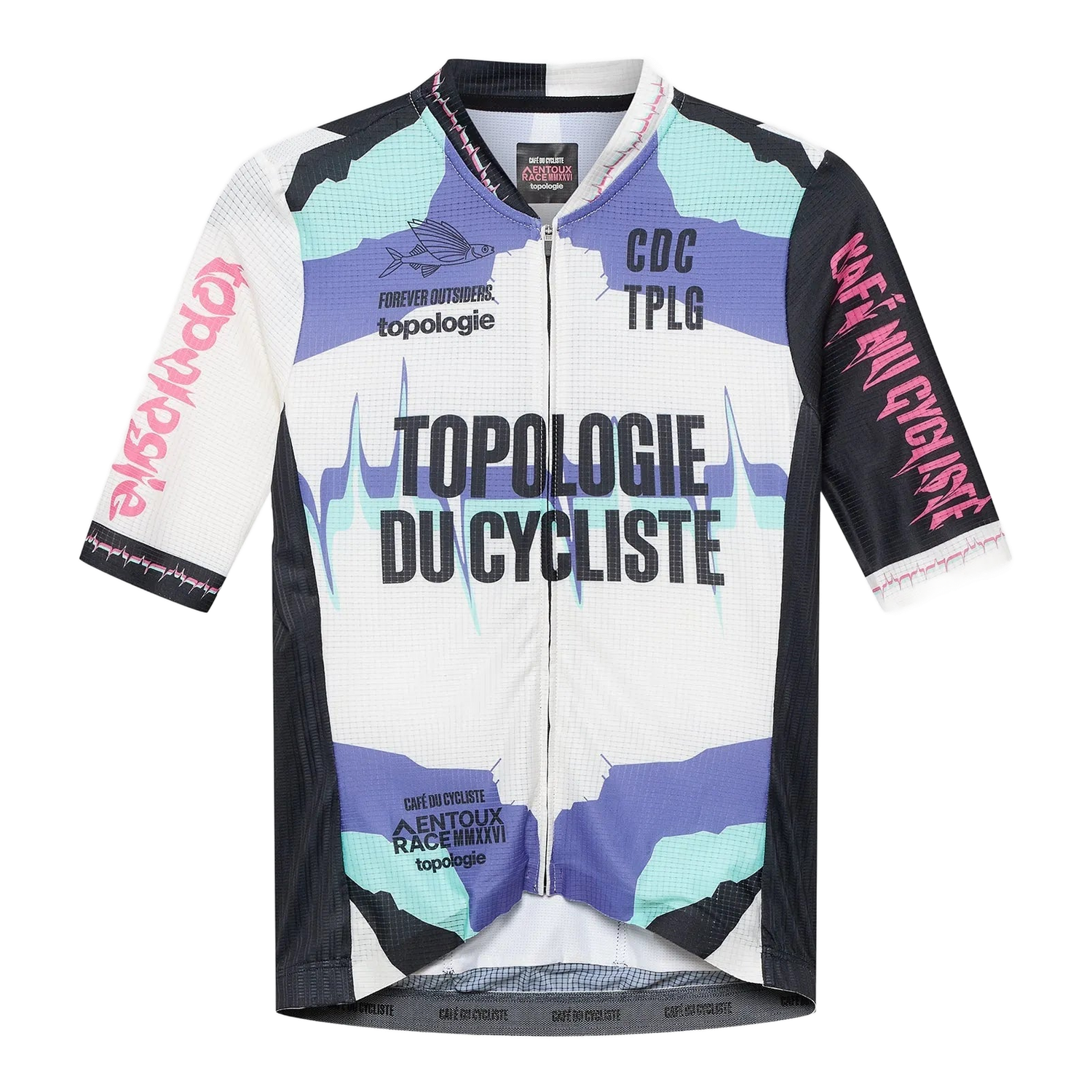 CAFÉ DU CYCLISTE Bergida Jersey - Topologie