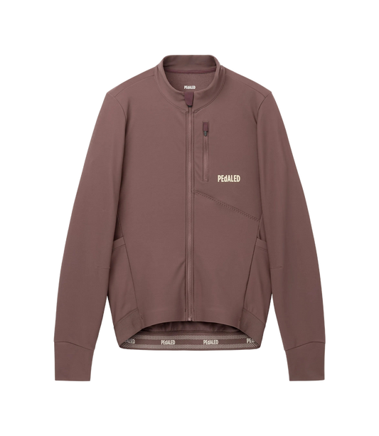 PEDALED Odyssey LS Jersey - Brown