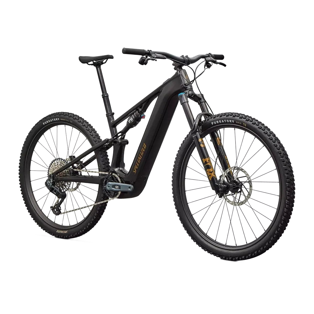 SPECIALIZED Turbo Levo R Expert - Gloss Carbon / Burnt Gold Metallic