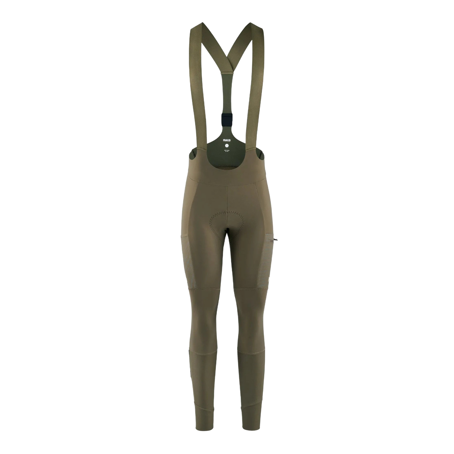 PEDALED Odyssey Women Bib Tight - Military Green
