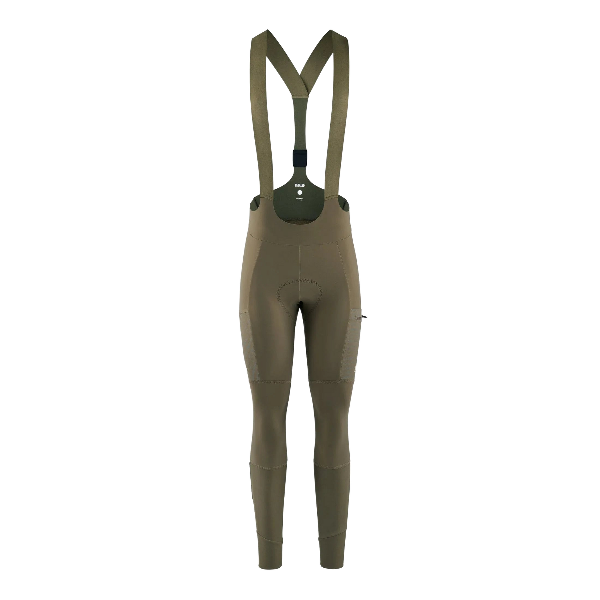 PEDALED Odyssey Women Bib Tight - Military Green