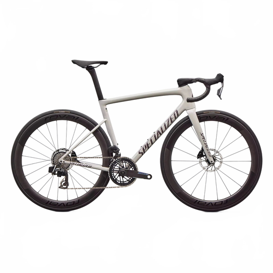 SPECIALIZED Tarmac SL8 Pro Complete Road Bike SRAM Force AXS 2026 - Gloss Dolomite Metallic / Nebula Metallic