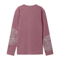 PEDALED Lifewear Double Face Long Sleeve Tee - Raisin Purple