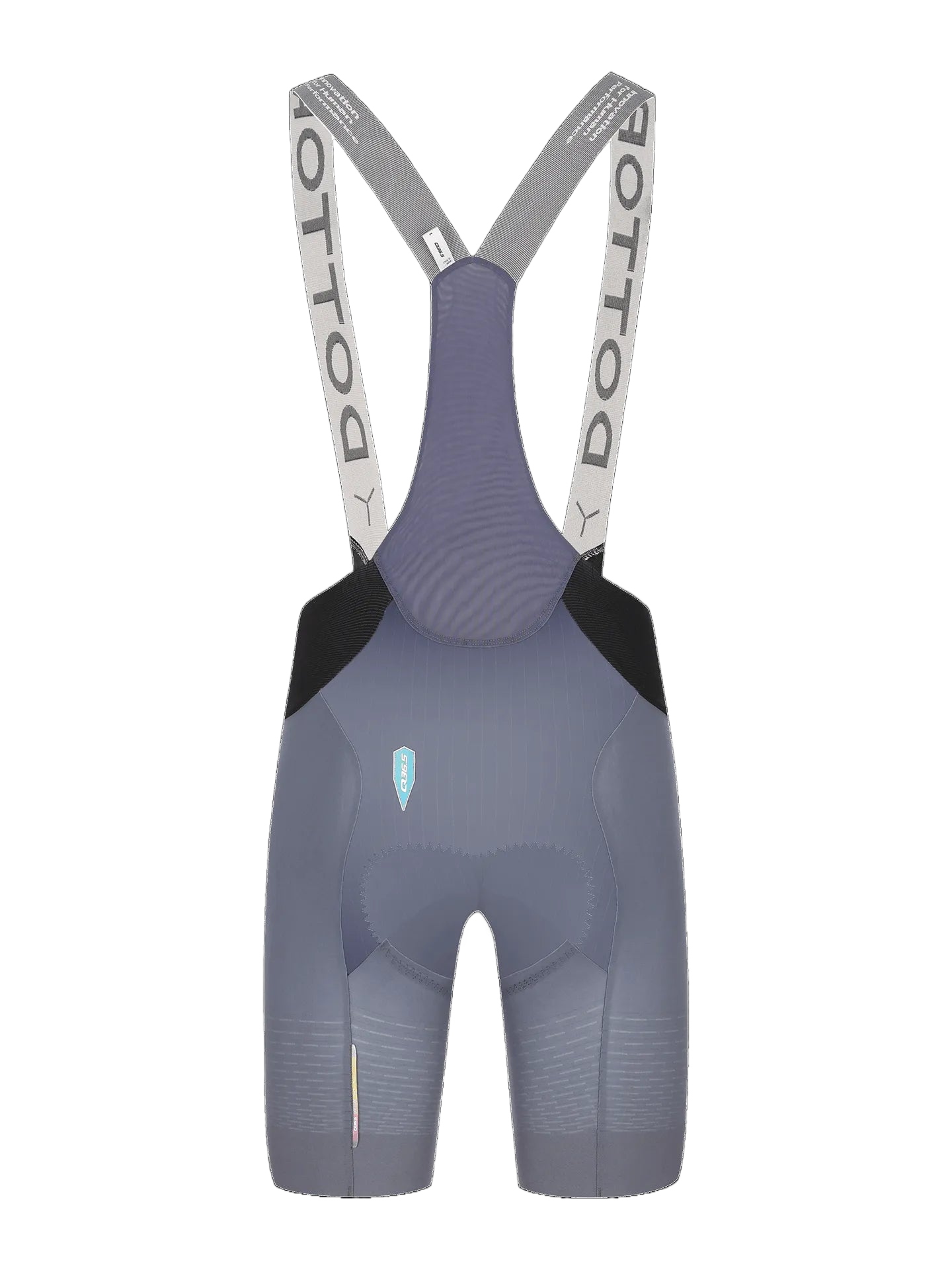 Q36.5 Dottore Clima Gravel Bib Shorts - Grey