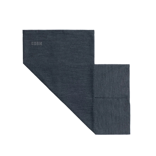 GOBIK Merino Neck Warmer - Moonbah Solid Graphite