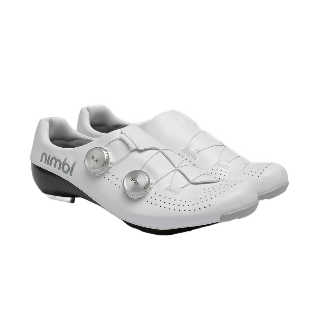 NIMBL Road Cycling Shoes Excid Ultimate Glide 2026 - White/Silver