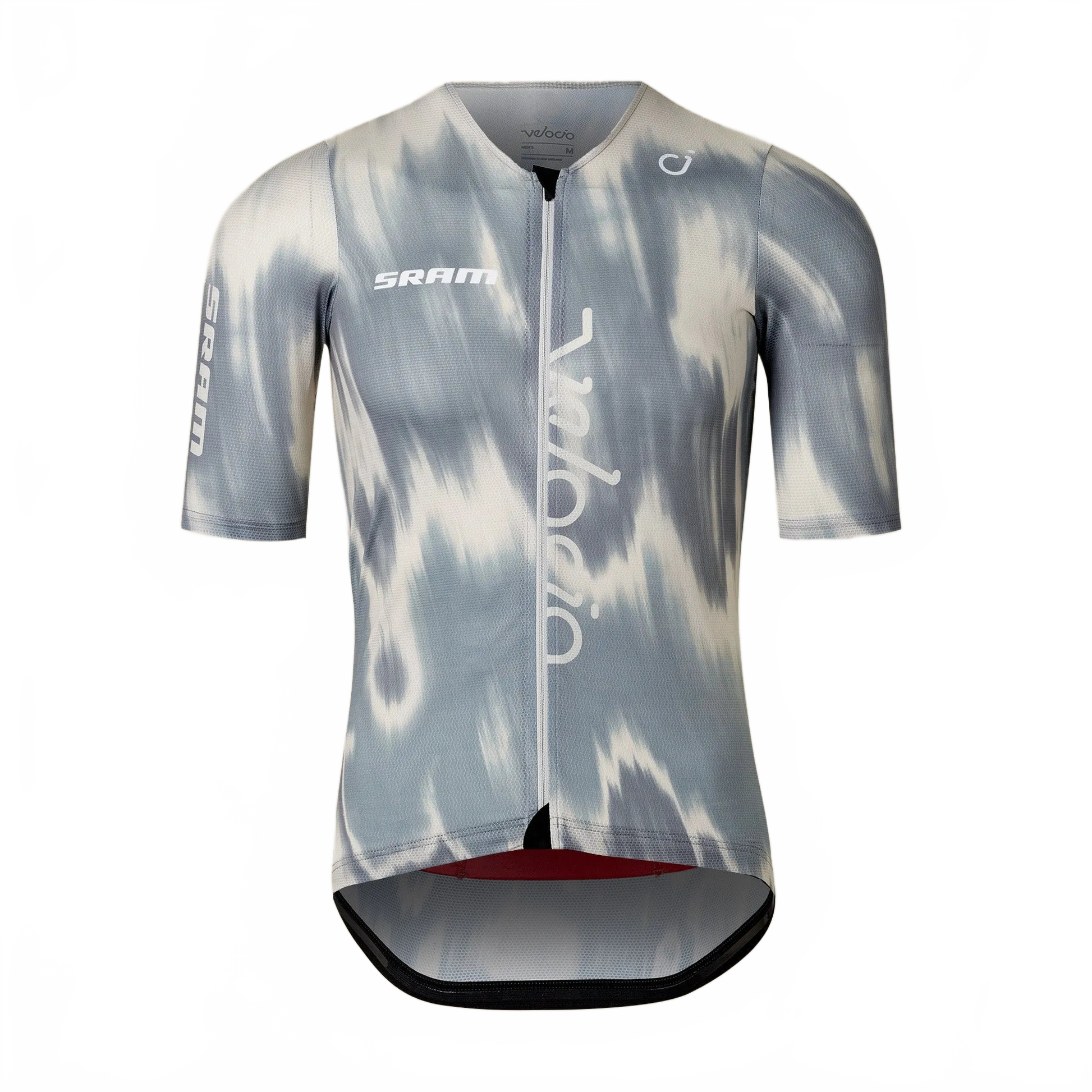 VELOCIO SRAM LUXE Ultralight Mesh Jersey - Grey Stroke