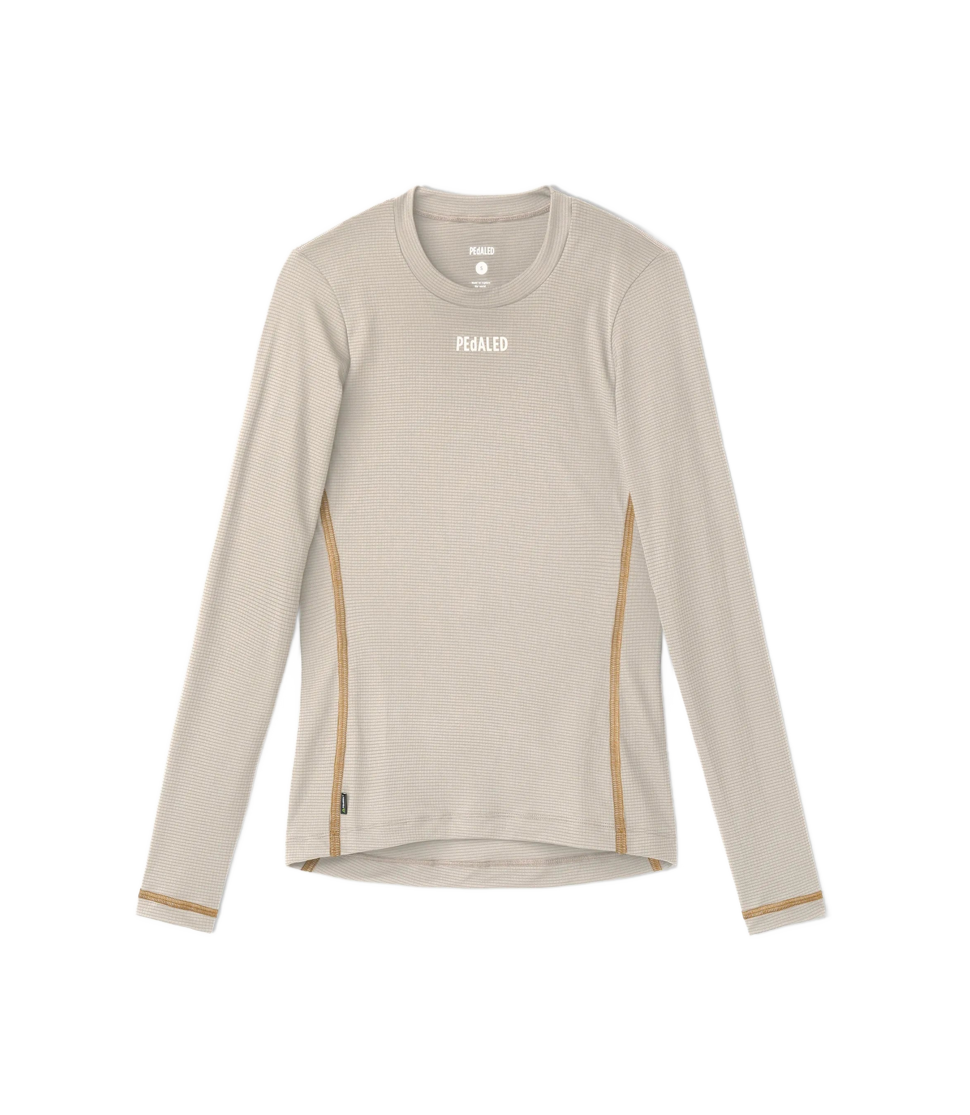 PEDALED Odyssey Women's Powerdry Baselayer - Light Grey