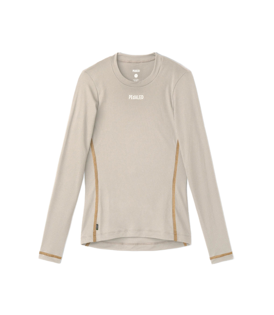 PEDALED Odyssey Women's Powerdry Baselayer - Light Grey