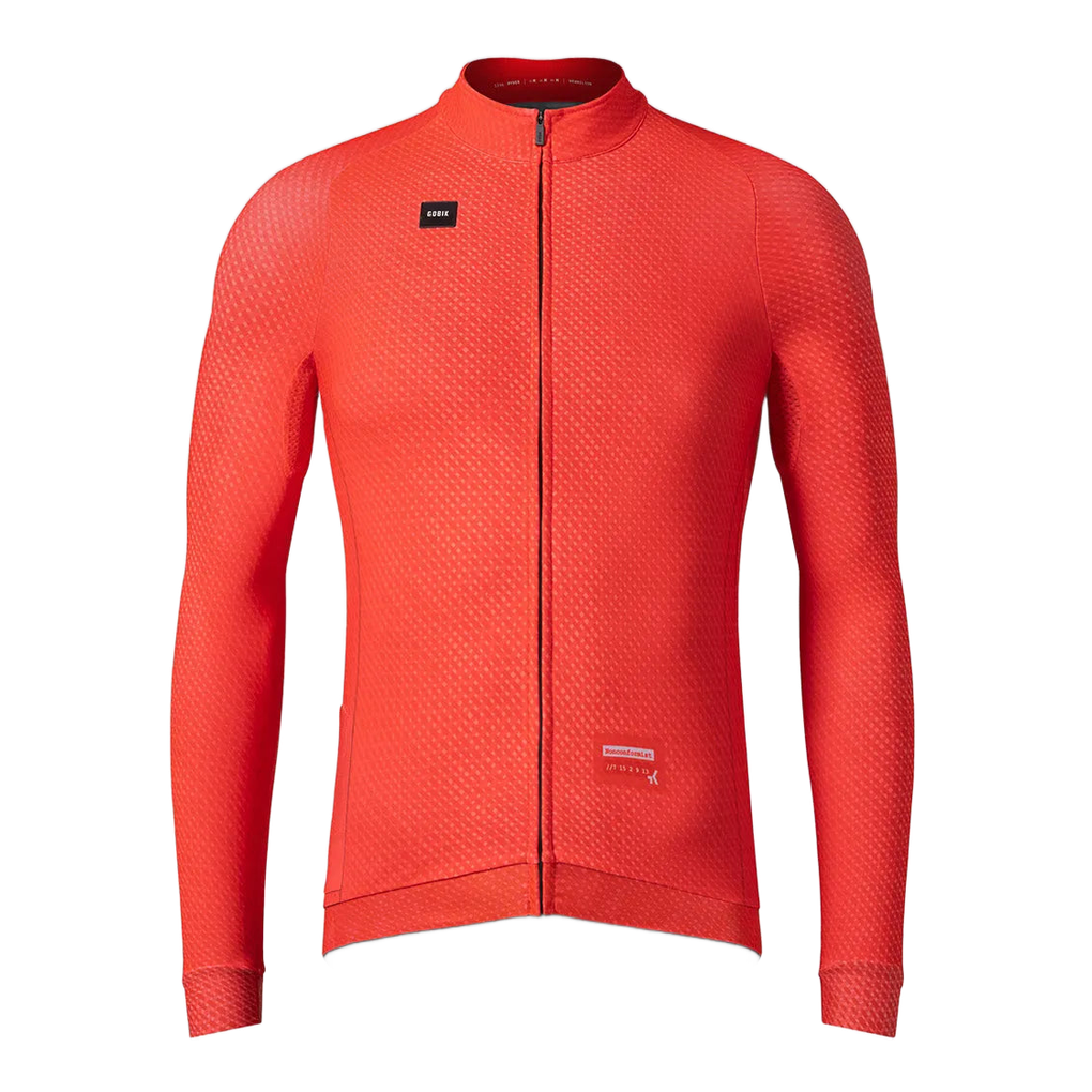 GOBIK Hyder Long Sleeve Jersey - Vermilion