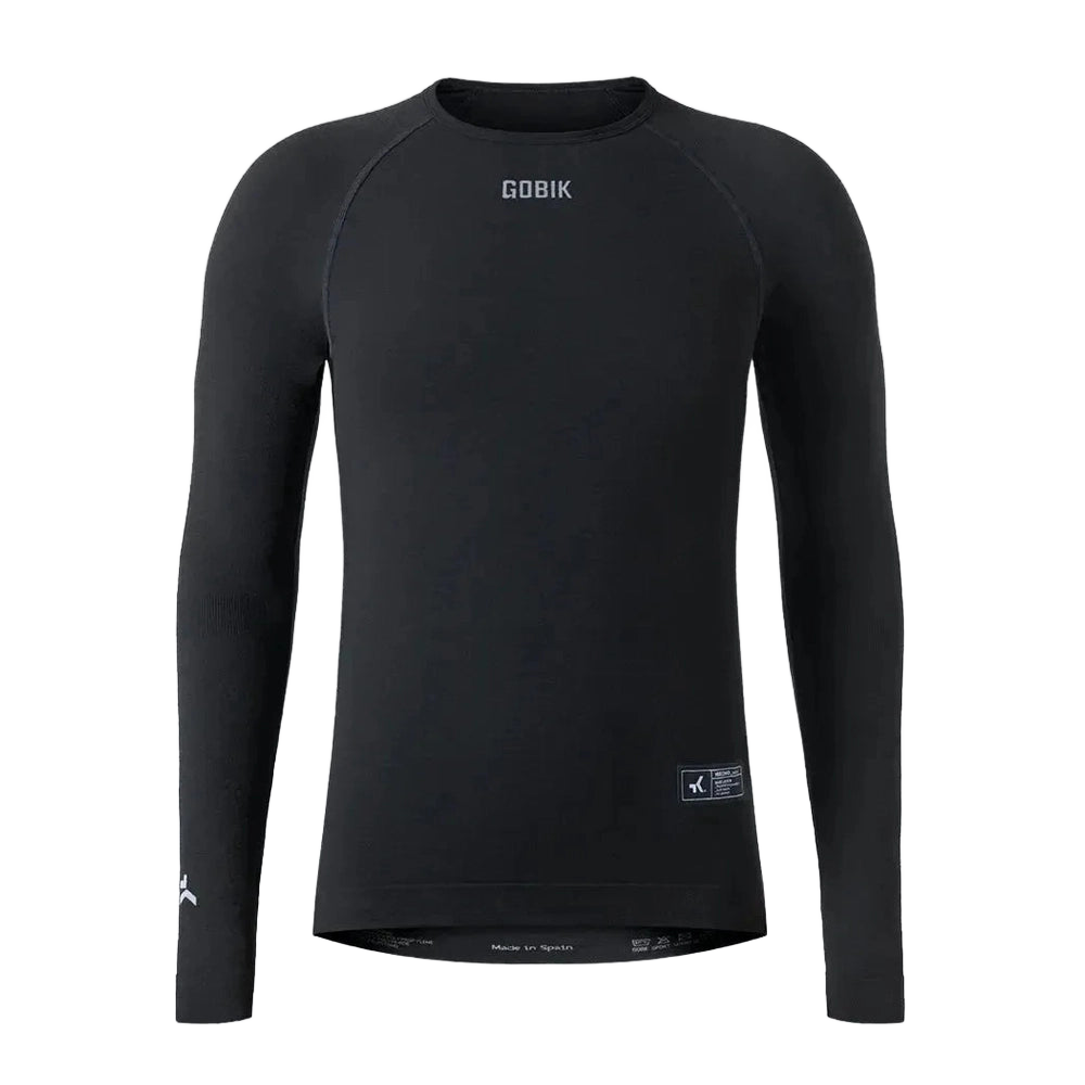 GOBIK Merino Long Sleeve Base Layer - Coal