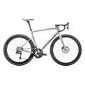 SPECIALIZED Tarmac SL8 Pro Complete Road Bike Shimano Ultegra 2026 - Gloss Liquid Silver/Satin Blue Pearl Over Black Liquid Metal