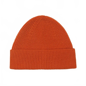 PAS NORMAL STUDIOS Off Race Merino Knit Beanie - Copper Orange