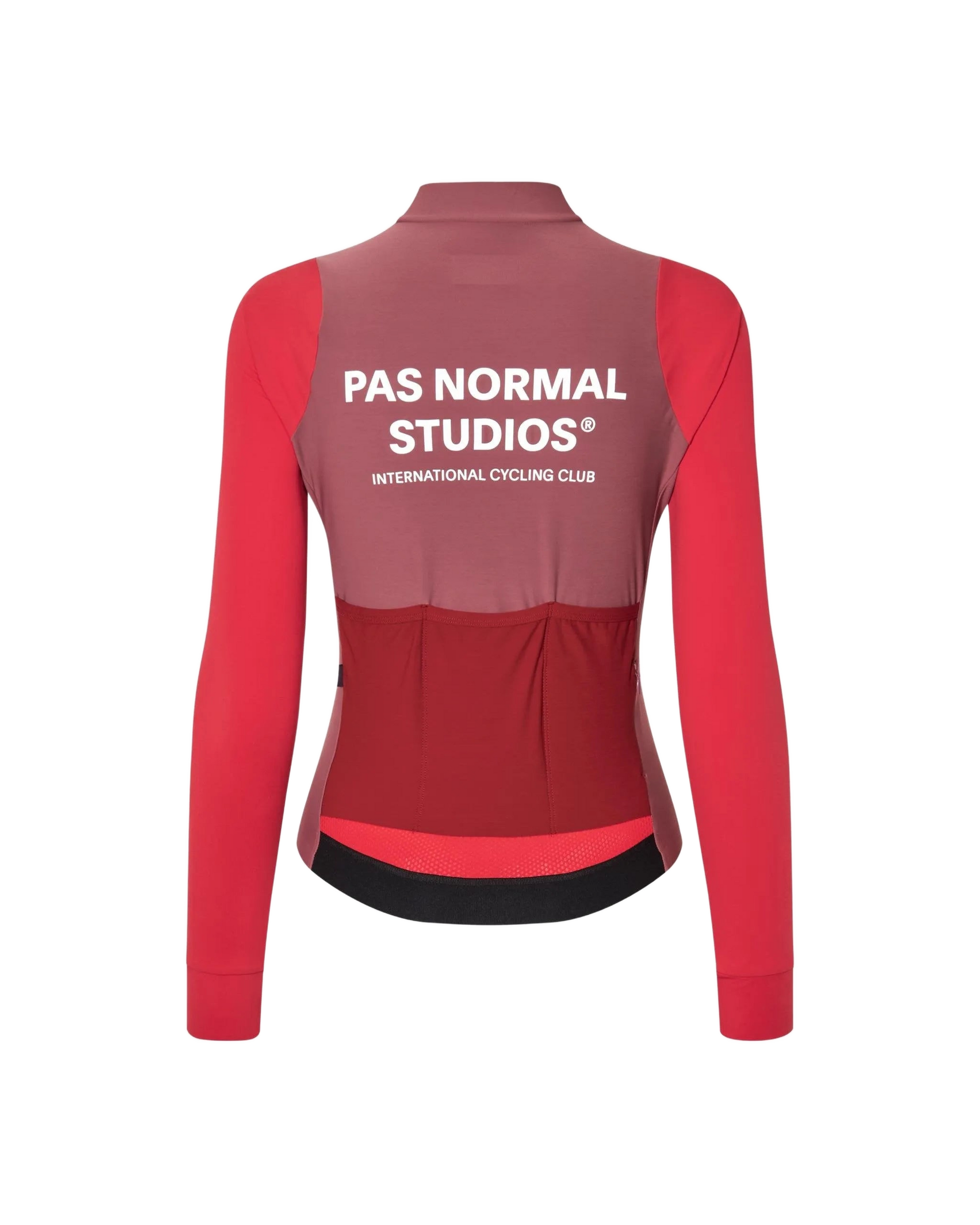 PAS NORMAL STUDIOS Mechanism Women Long Sleeve Jersey - Block Red