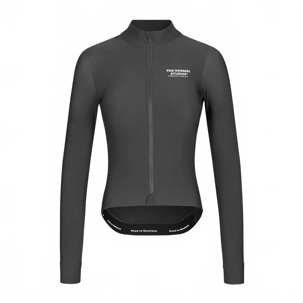 PAS NORMAL STUDIOS Mechanism Long Sleeve Women Jersey - Black Pearl