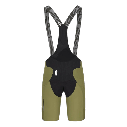 Q36.5 Adventure Cargo Bib Shorts Drab - Green