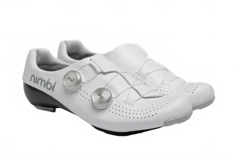 NIMBL Road Cycling Shoes Ultimate Exceed Glide 2026 - White/Silver
