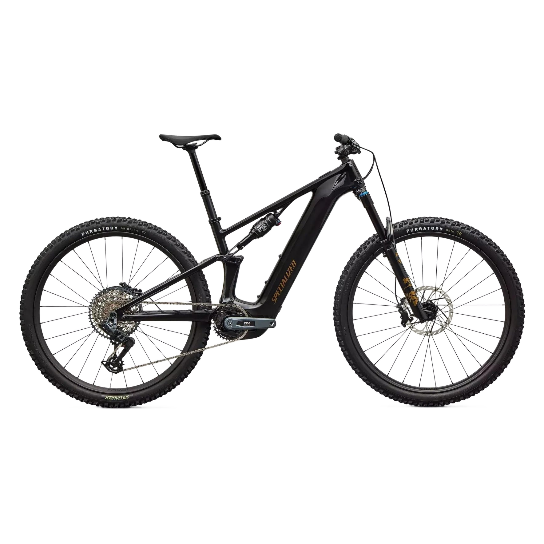 SPECIALIZED Turbo Levo R Expert - Gloss Carbon / Burnt Gold Metallic
