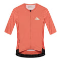 CAFE DU CYCLISTE Olympe Ultralight Cycling Women Jersey - Cinder Red