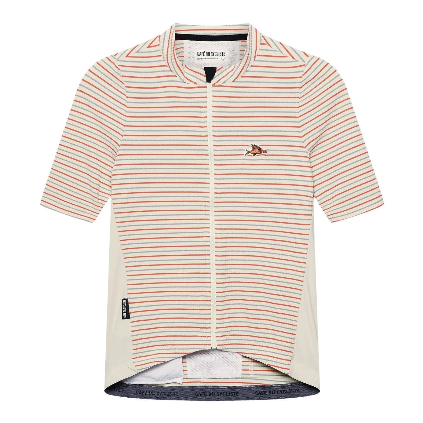 CAFÉ DU CYCLISTE Romy Cycling Jersey - Chalk/Fire
